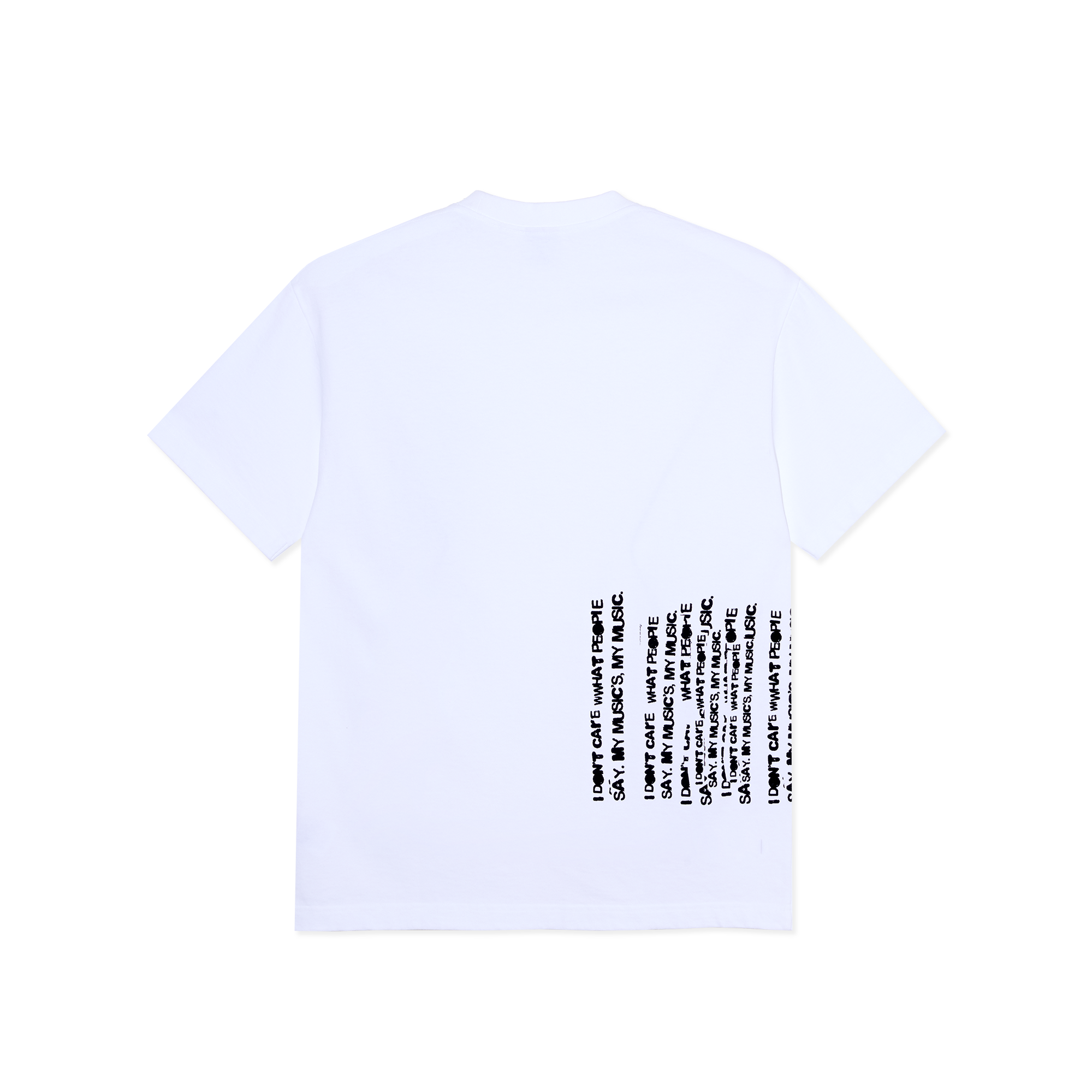 polar-skate-co-tee-my-music-white-t-shirt image 2