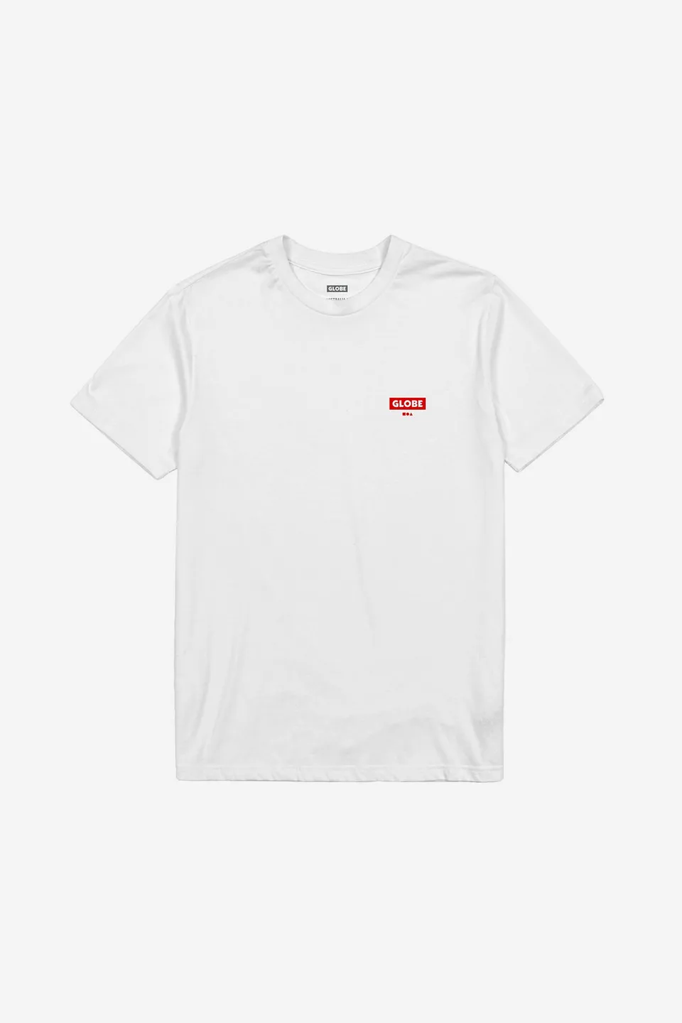 globe-living-low-velocity-tee-white-red image 1