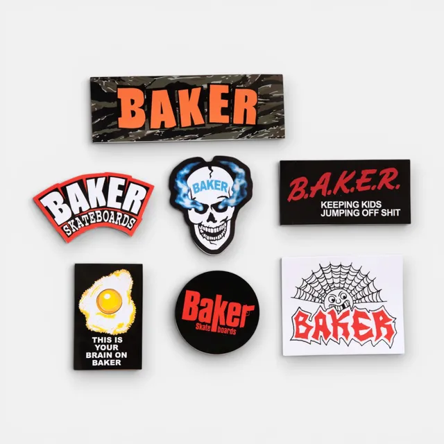 baker-skateboards-any-questions-sticker-14pk image 1