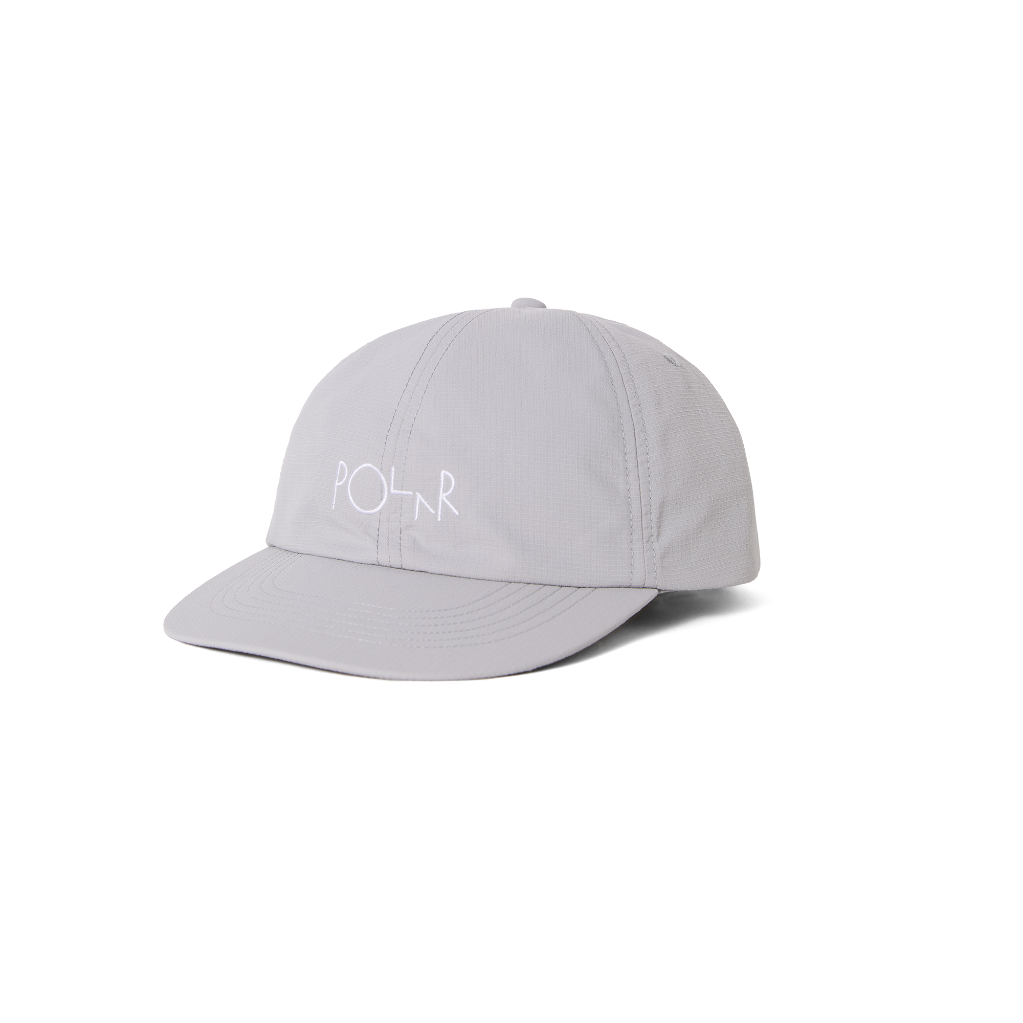 polar-skate-co-lightweight-cap-silver-150-gsm-ripstop-5-panel-schnell-trocknend image 1