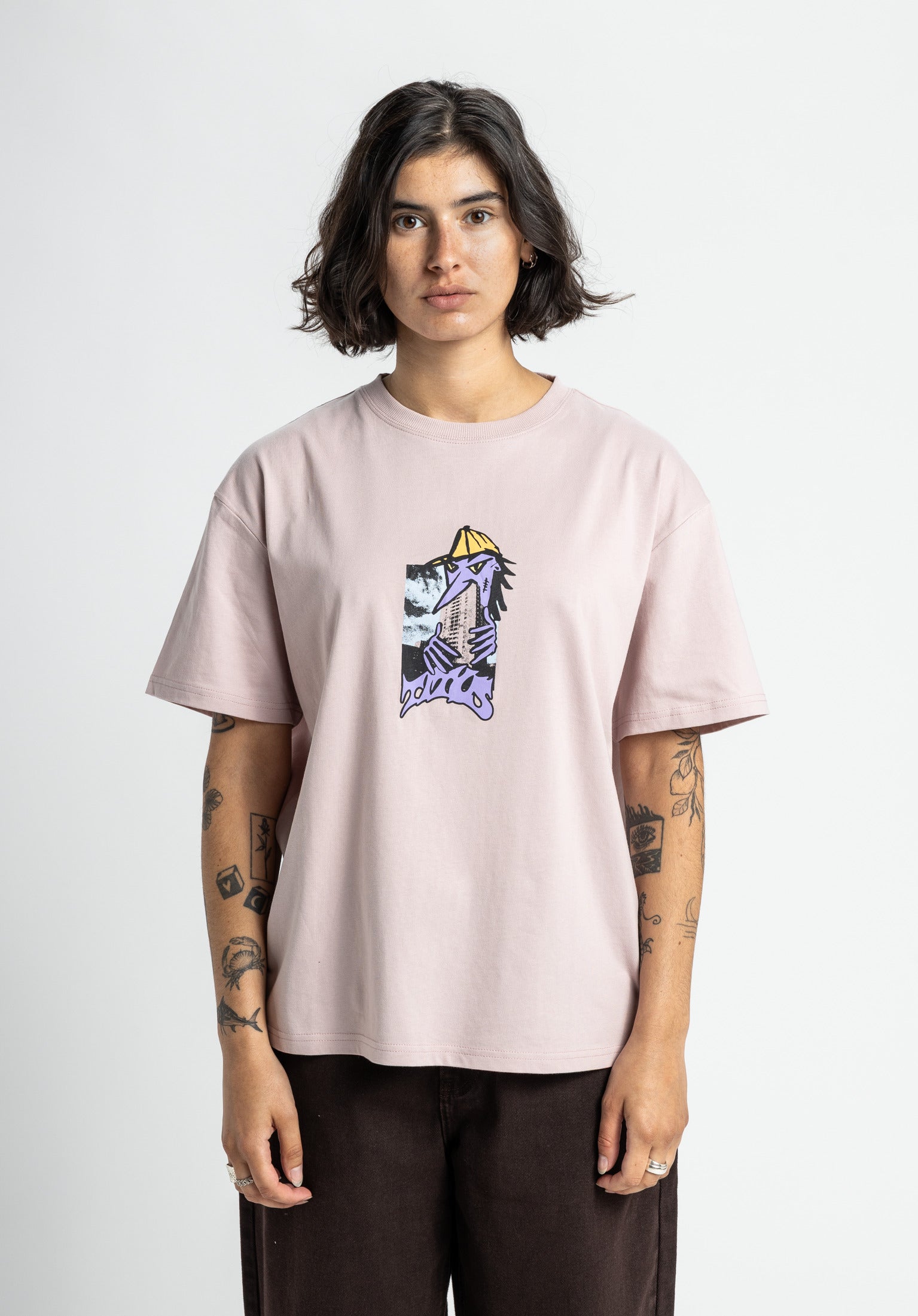 titus-mimmo-t-shirt-street-art-print-comic-style-regular-cut-weicher-baumwoll-je image 1