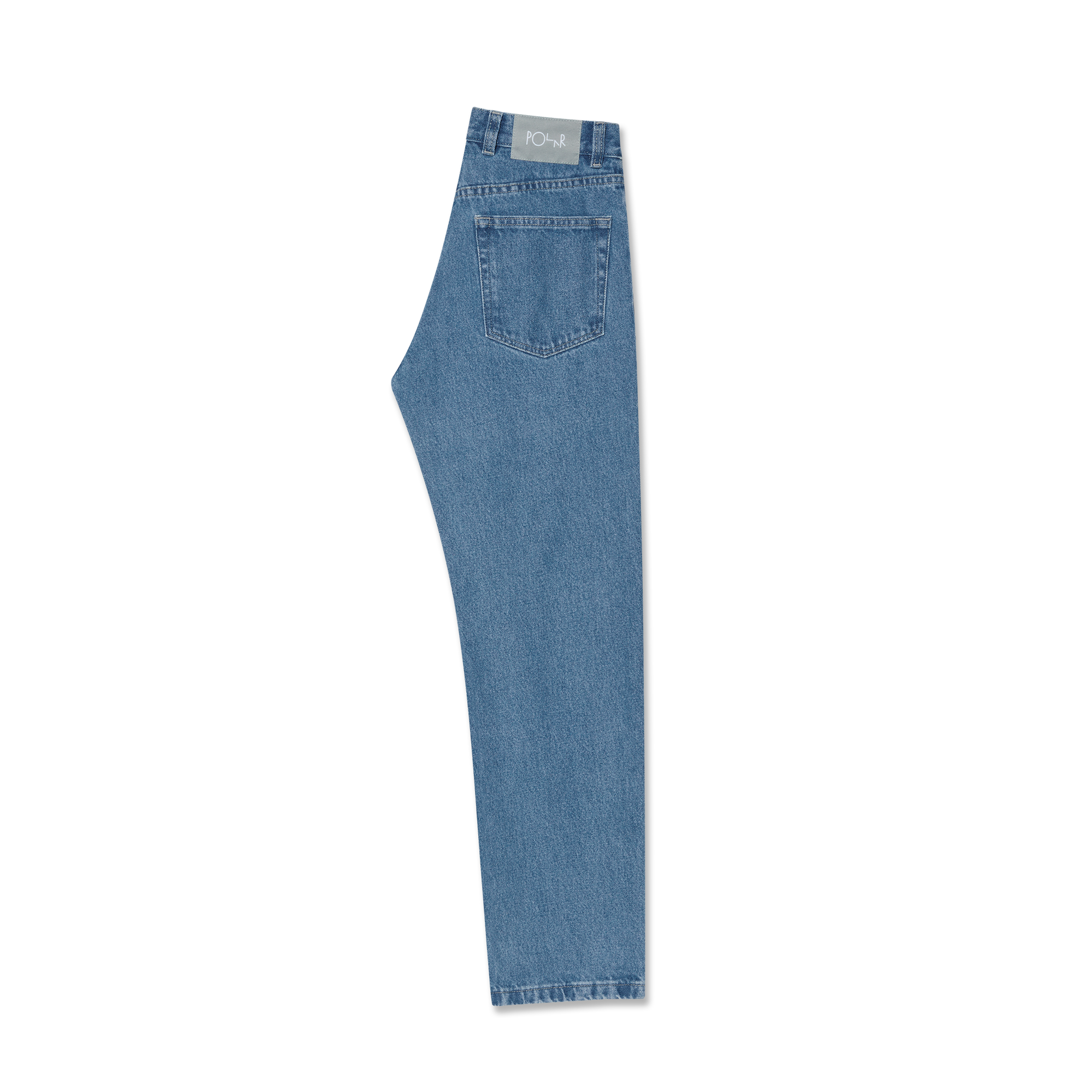 polar-skate-co-89-pants-mid-blue-435-gsm-denim-high-waist-straight-leg image 3