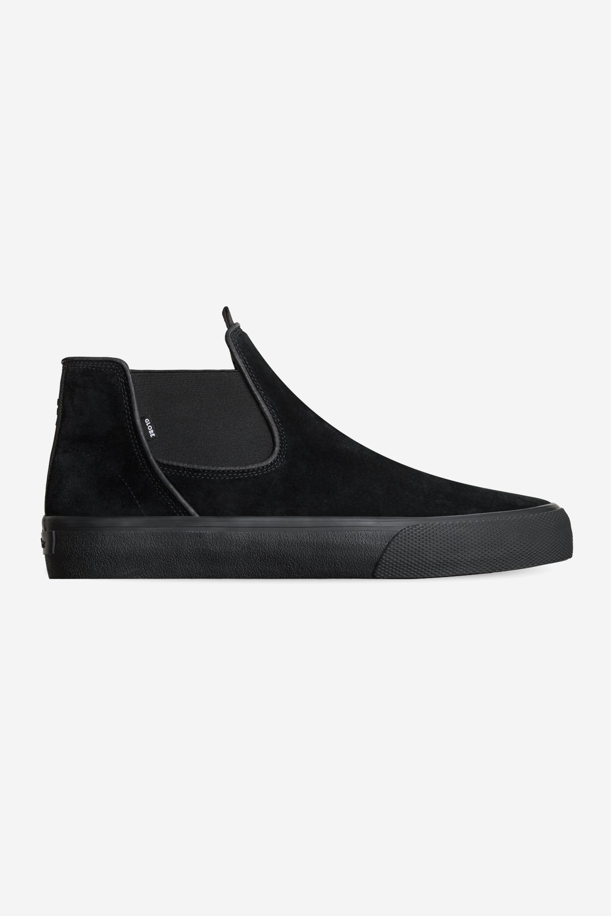 globe-dover-skateschuh-black-suede-gillette-mid-cut-slip-on image 1