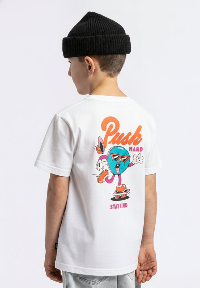titus-x-yeye-weller-push-hard-kids-t-shirt-regular-fit-100-baumwolle-artwork image 2