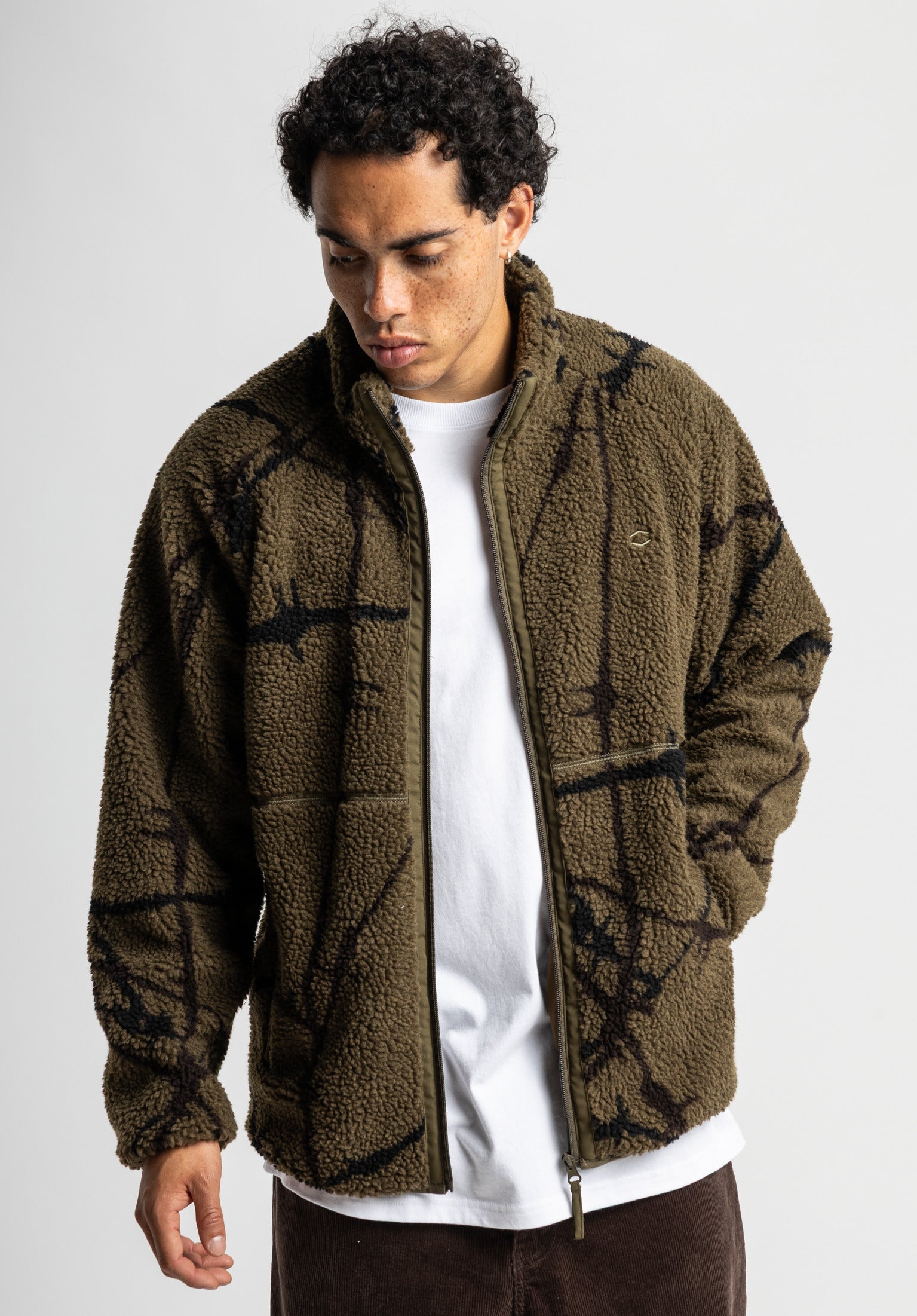 titus-jacob-sherpa-fleece-jacke-teddyjacke image 1