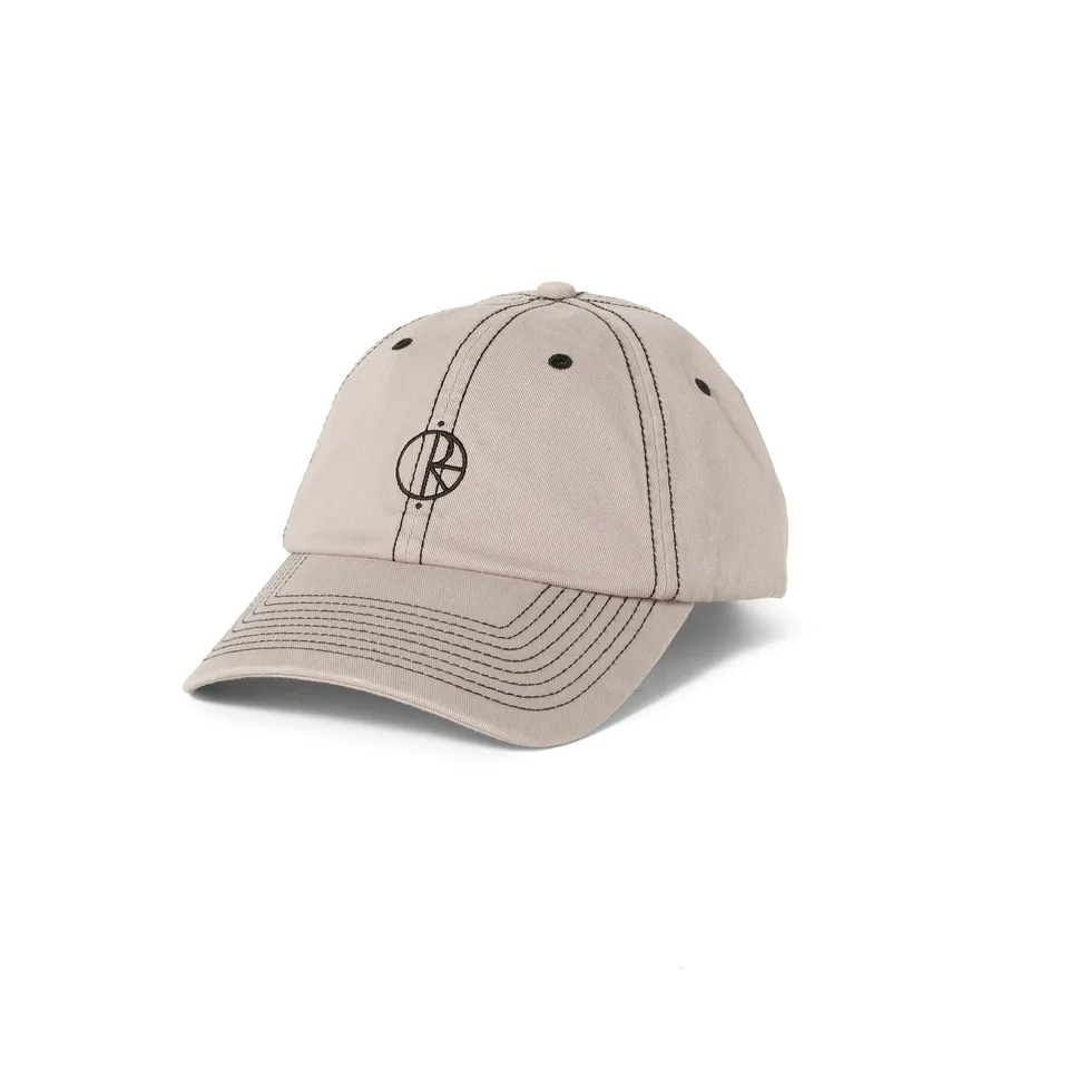 polar-skate-co-sai-cap-contrast-washed-grey-unstrukturiert-6-panel-dad-fit image 1
