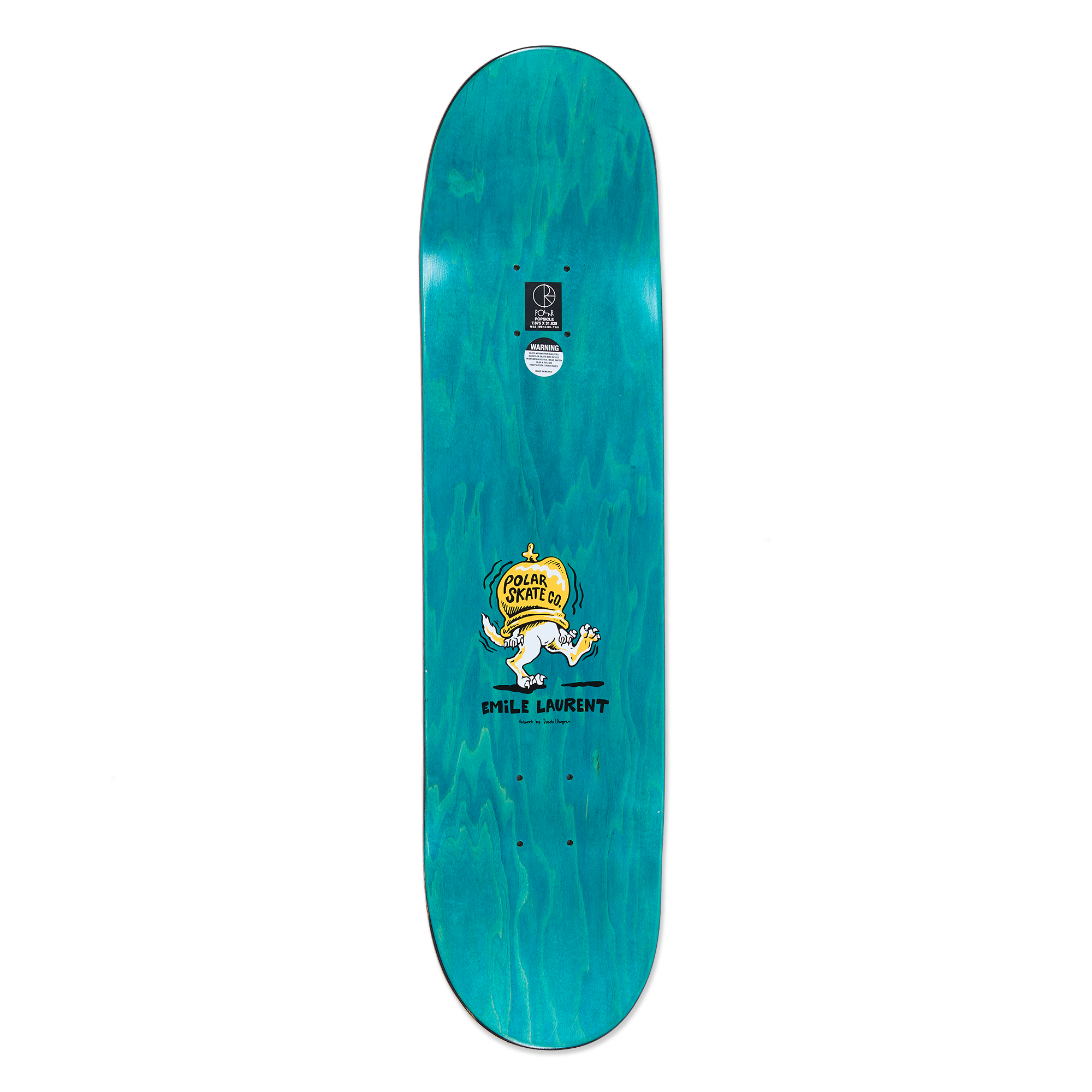 polar-skate-co-deck-emile-laurent-accordion-dog-in-7-875-oder-8-375-mit-griptape image 3