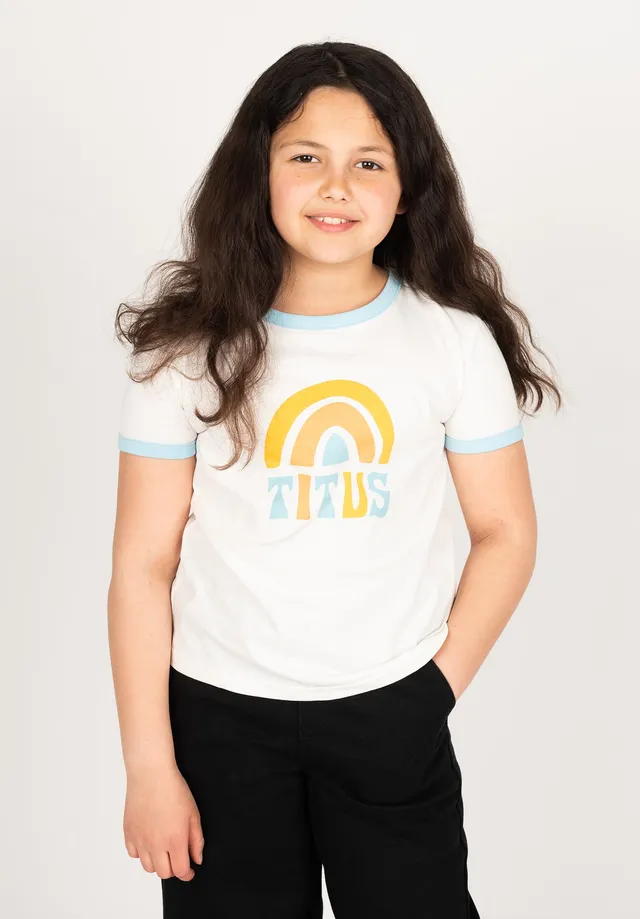 titus-mari-kids-girls-t-shirt-mit-rainbow-print image 1