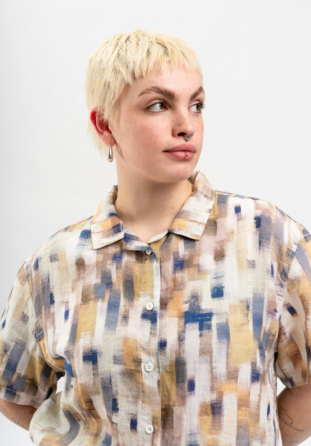titus-vada-kurzarmhemd-mit-camp-kragen-und-retro-muster image 3