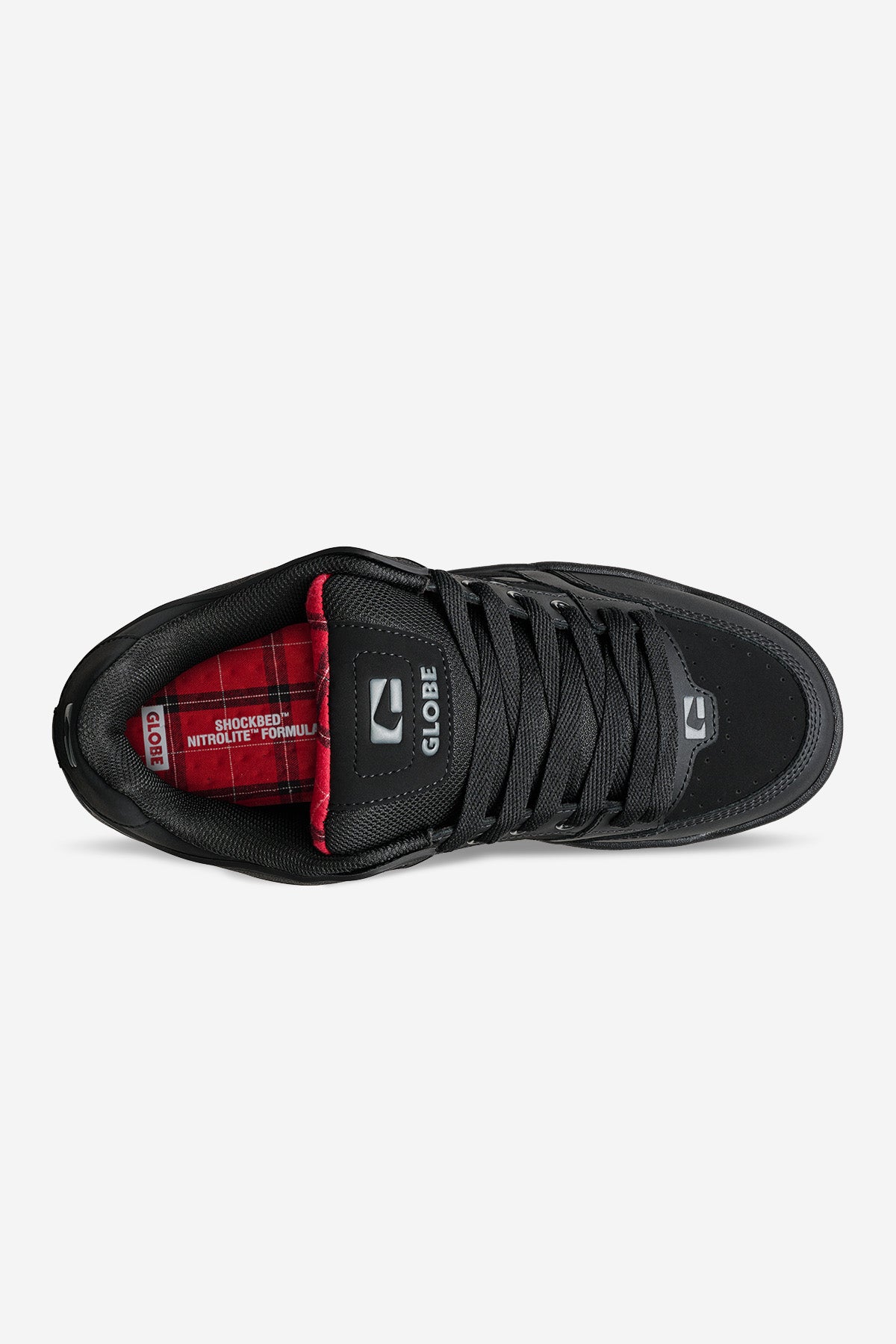 globe-tilt-black-red-tartan-shoes image 7
