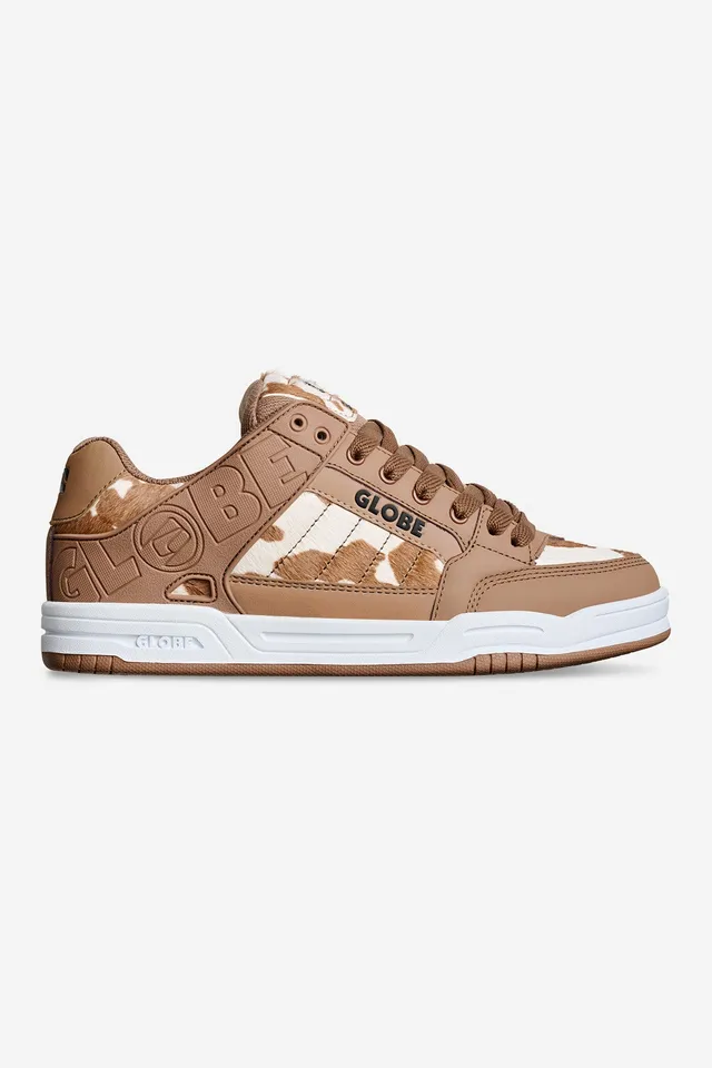 globe-tilt-skate-schuhe-brown-white-cow image 1