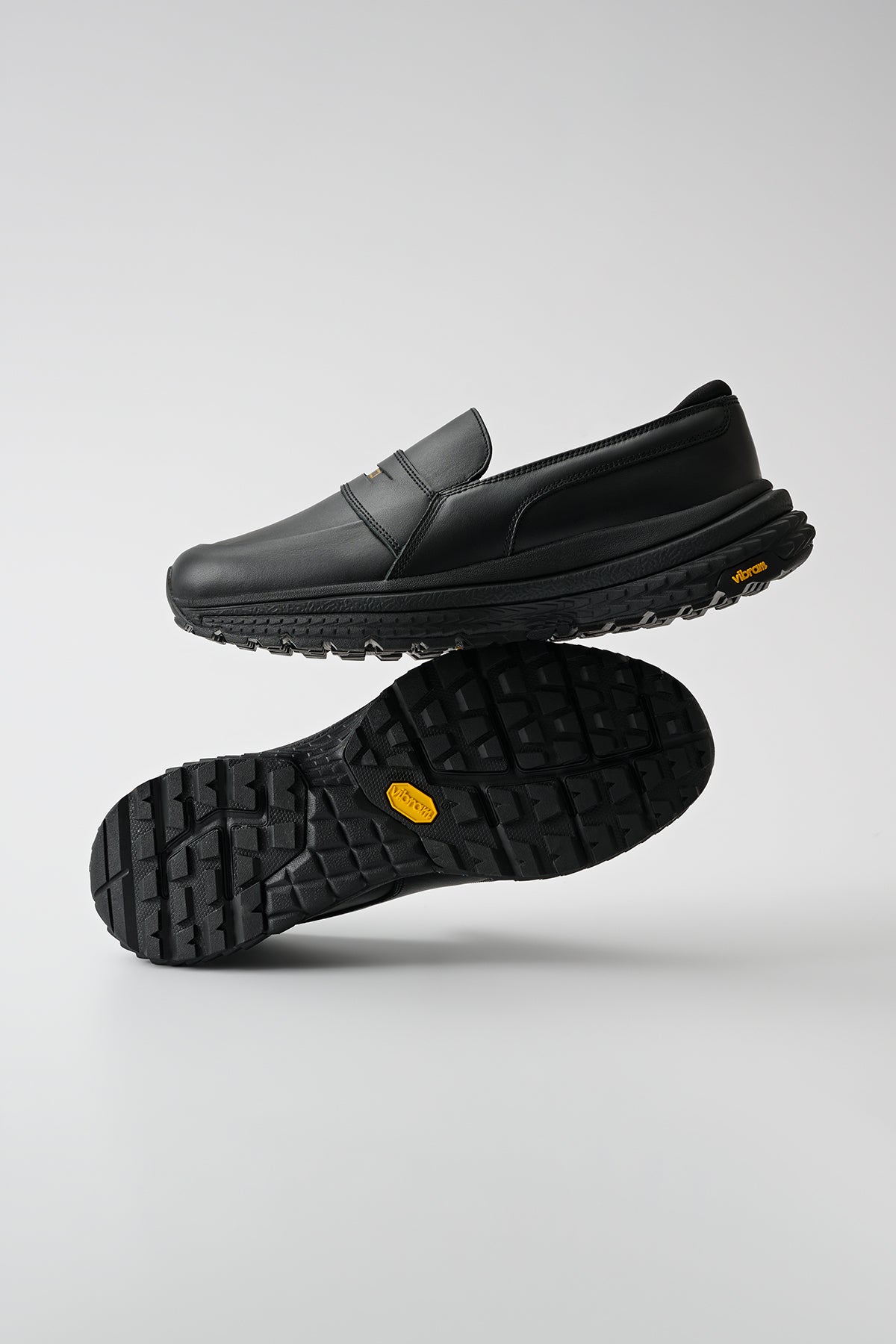 globe-liaizon-vibram-loafer-aus-vollnarbenleder-in-schwarz image 6