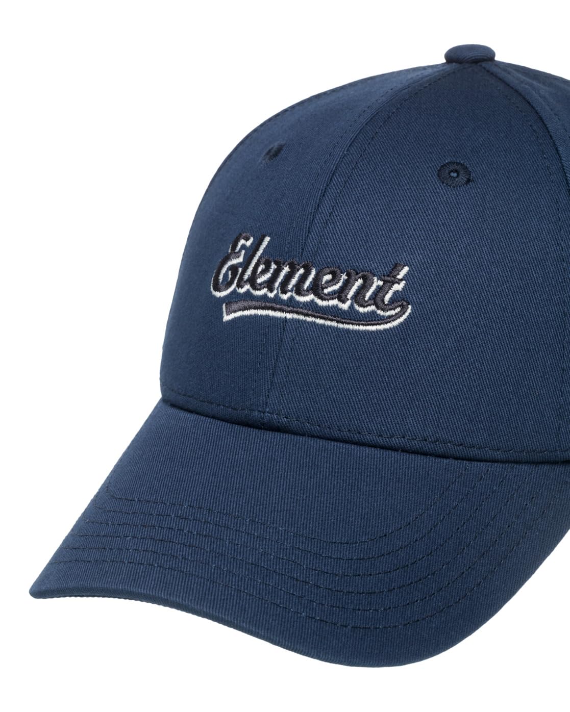 element-herren-verschluss-college-cap-100-cotton-baseball-cap-mit-logo-verstellb image 3