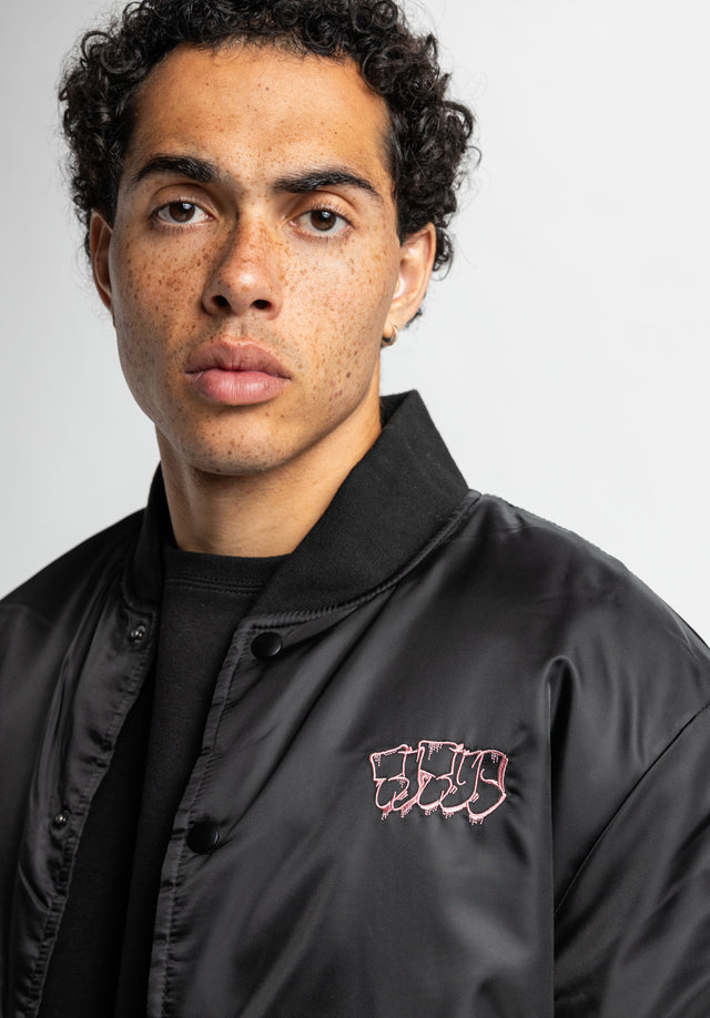 titus-jack-bomberjacke-schwarze-bomberjacke-mit-graffiti-stickerei-und-druckkn-p image 4