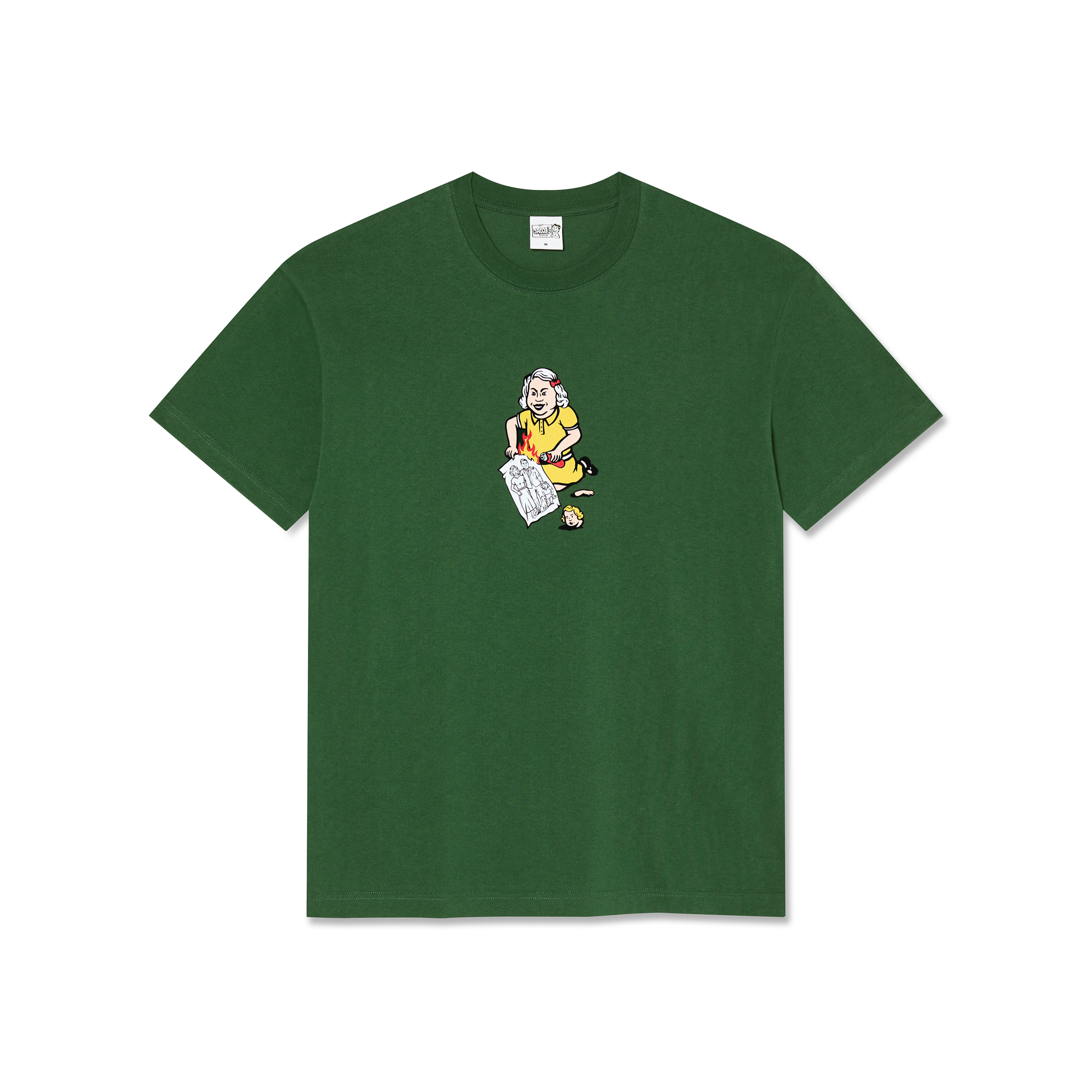 polar-skate-co-tee-family-affair-forest-green-100-baumwolle-230-g-m image 1