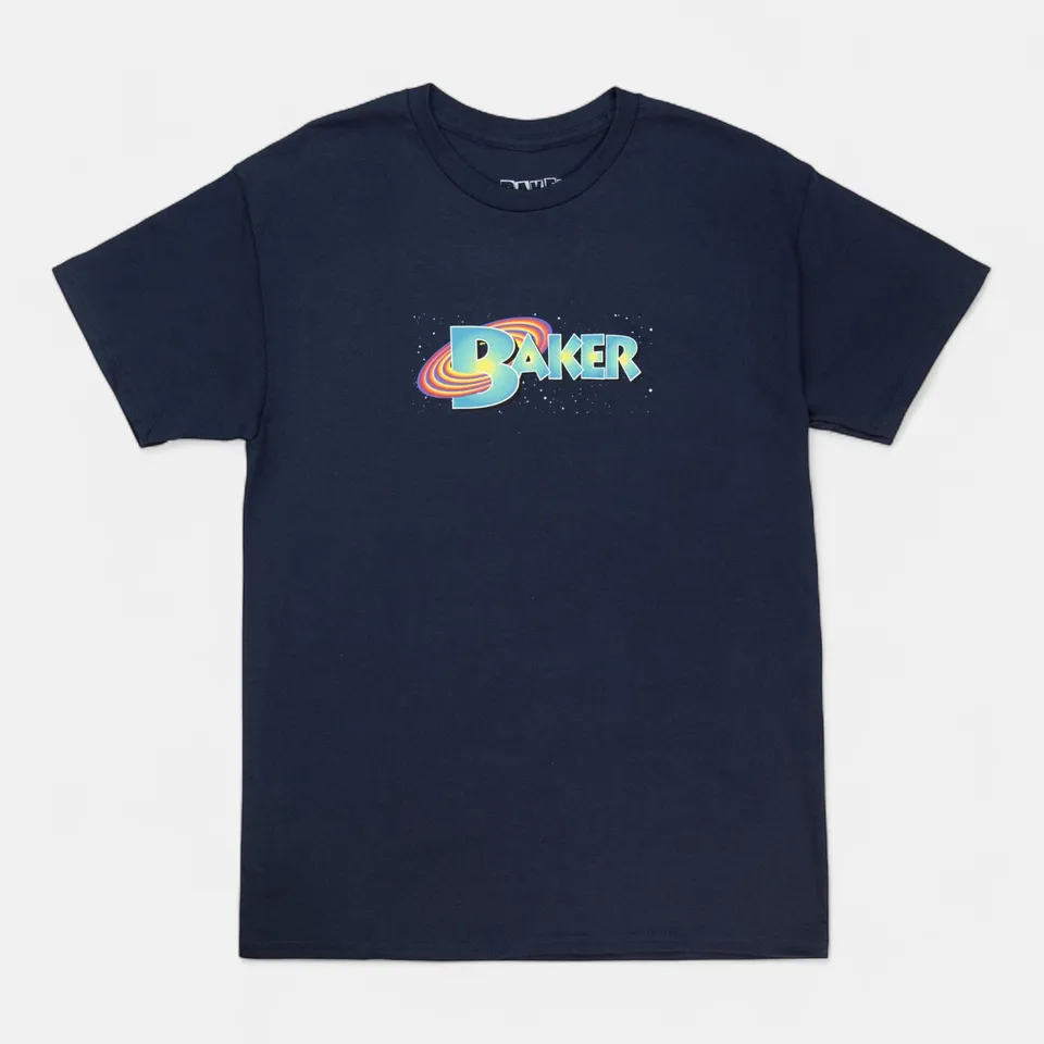 baker-skateboards-fly-like-an-eagle-t-shirt-navy image 1