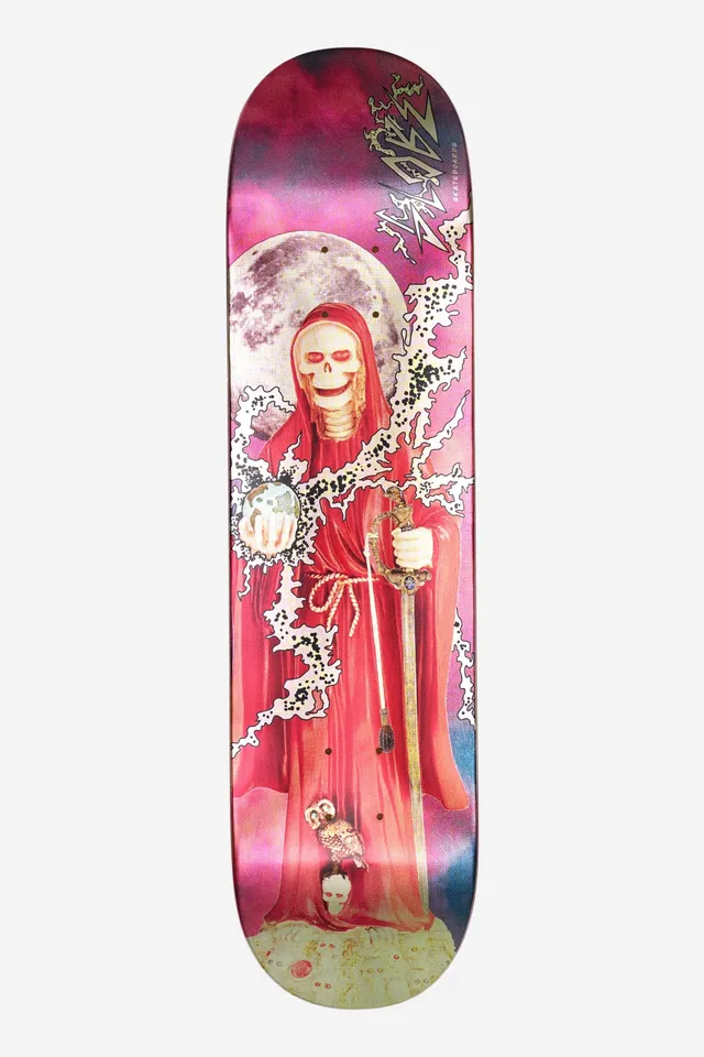globe-g1-downtown-doom-8-0-deck-silver-red image 1