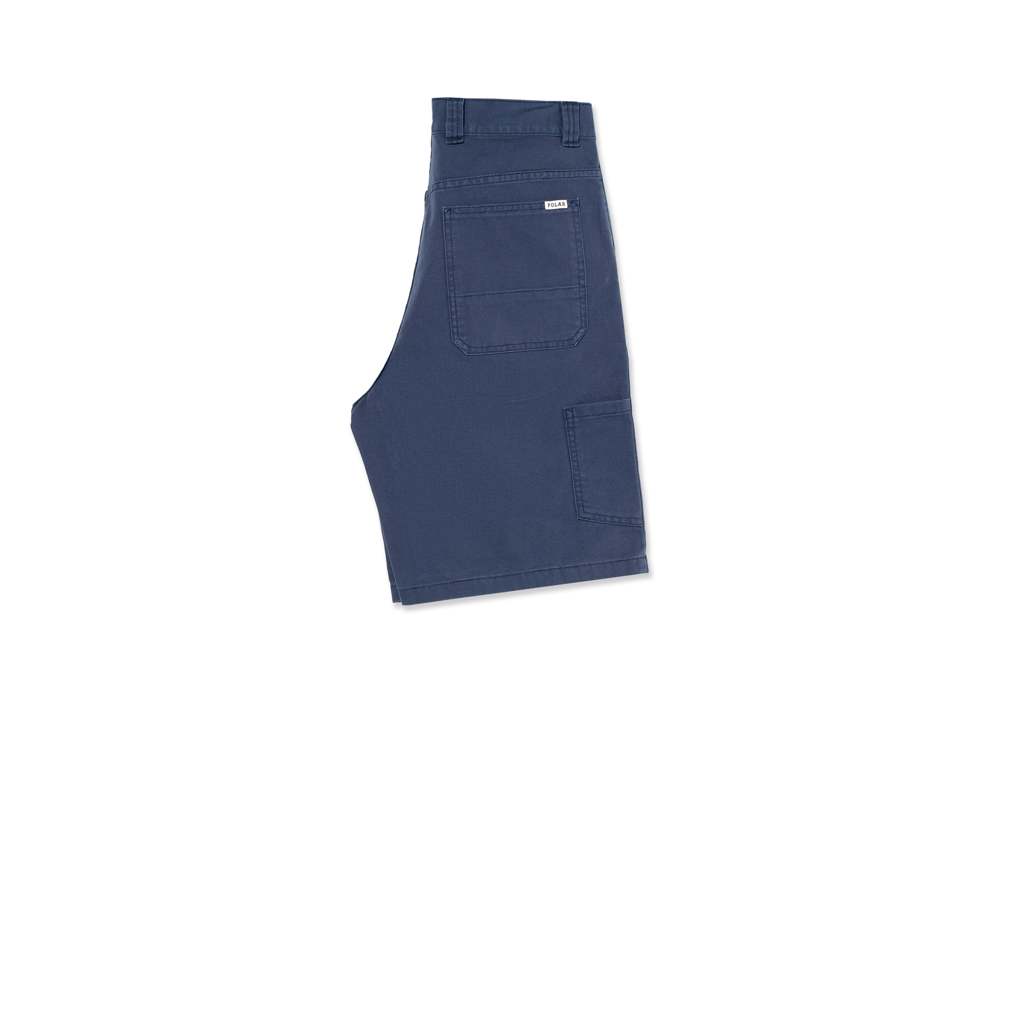 polar-skate-co-93-work-shorts-grey-blue-oversized-canvas-shorts image 3