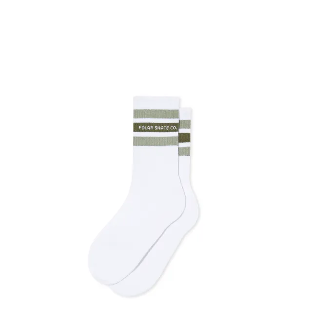 polar-skate-co-rib-socks-fat-stripe-white-sage-crew-l-nge image 1