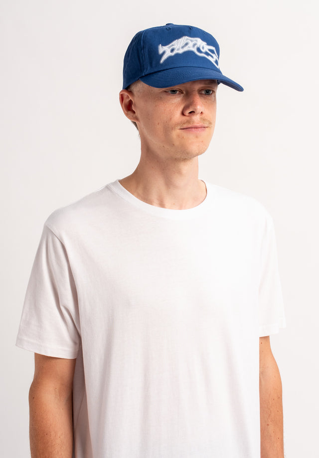 titus-neon-light-classic-logo-cap-future-blue-mit-classic-logo image 4