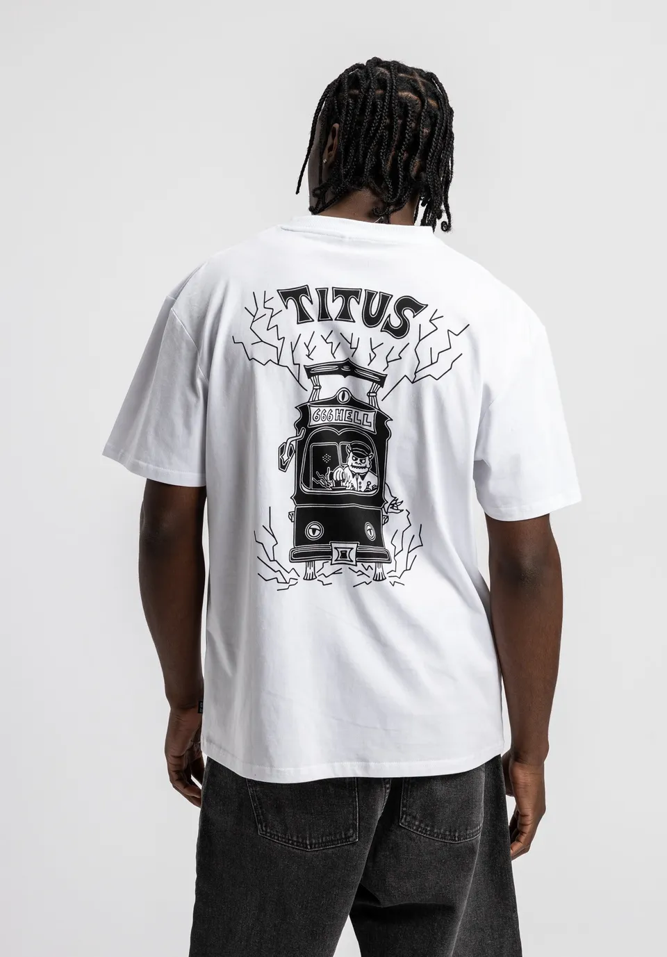 titus-train-to-hell-t-shirt-wei-regular-fit-baumwolle-print image 1