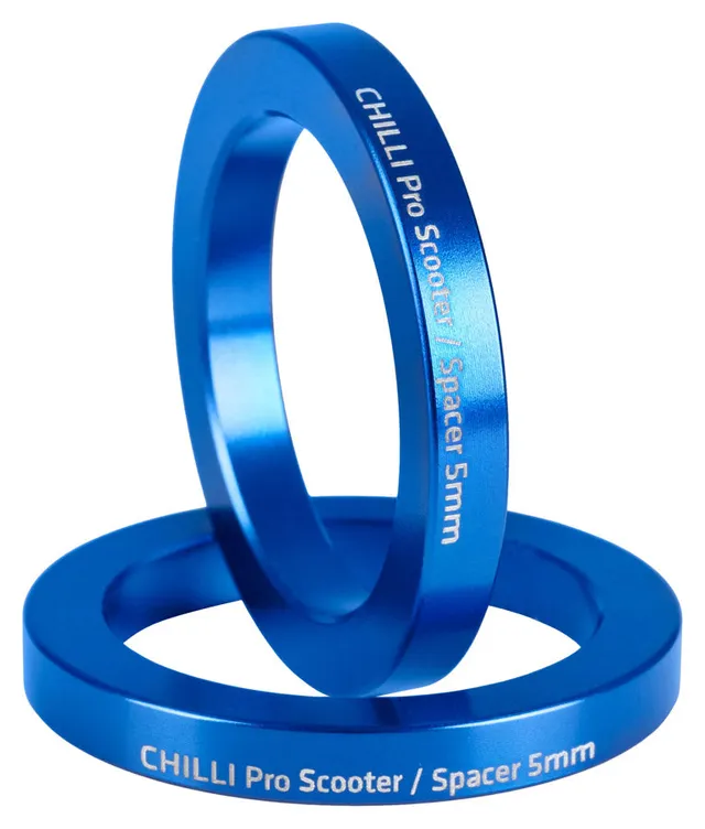 chilli-pro-scooter-spacer-5-mm-blue-lenkererh-hung-alle-modelle image 1