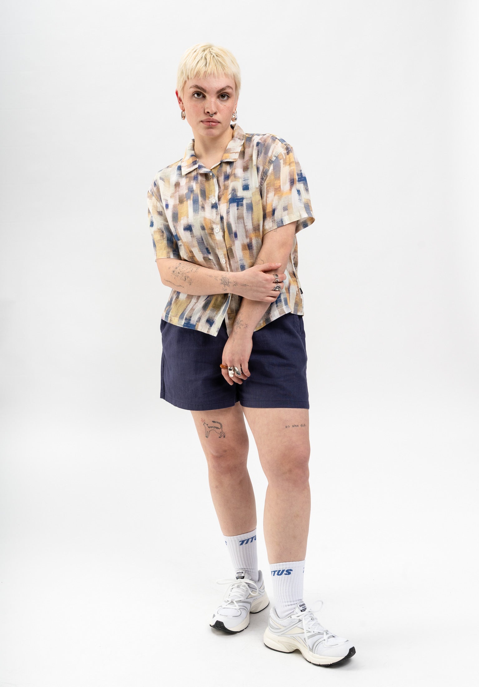 titus-vada-kurzarmhemd-mit-camp-kragen-und-retro-muster image 1
