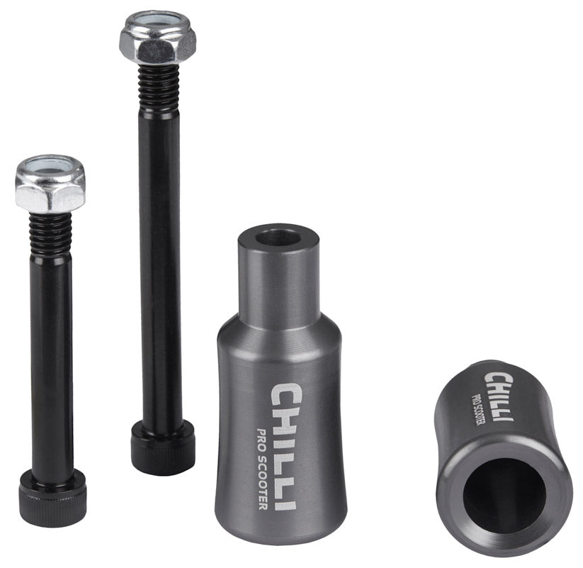 chilli-pro-scooter-peg-barrel-grey-stunt-scooter-pegs-inkl-achsen image 2