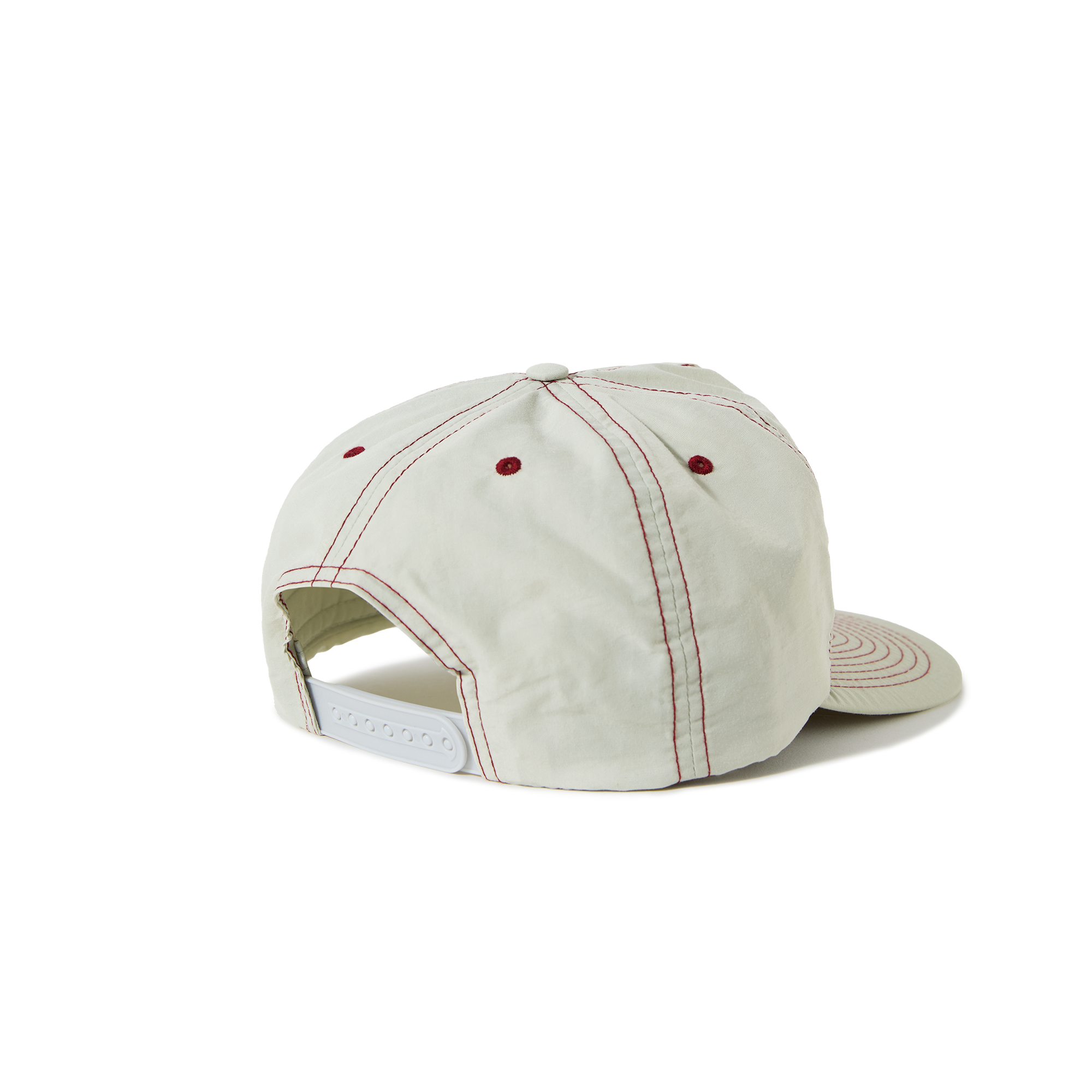 polar-skate-co-earl-cap-oyster-bordeaux-5-panel-nylon-cap image 2
