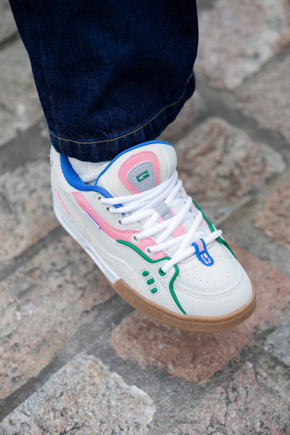 globe-ct-4-skate-schuhe-antique-white-pink image 2