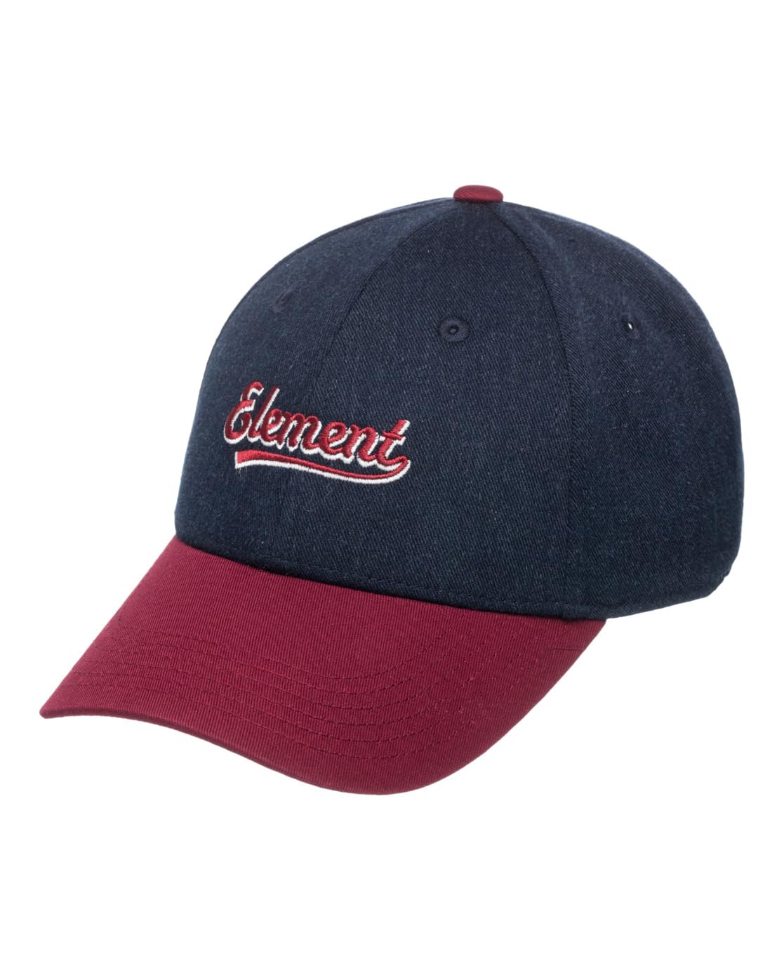 element-herren-verschluss-college-cap-100-cotton-baseball-cap-mit-logo-verstellb image 5