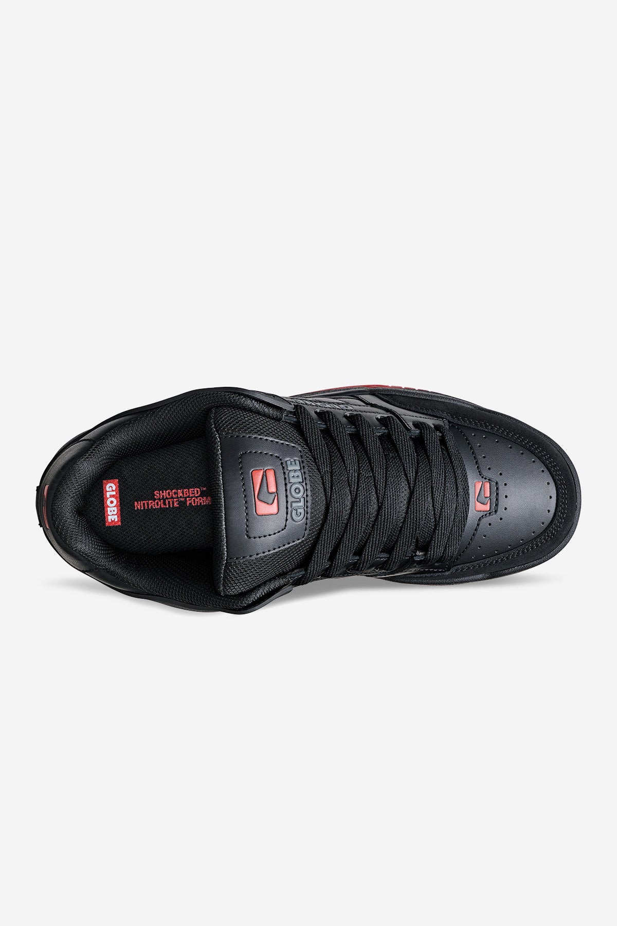 globe-tilt-black-red-charcoal-skateschuhe-mit-s-trac-sohle image 4