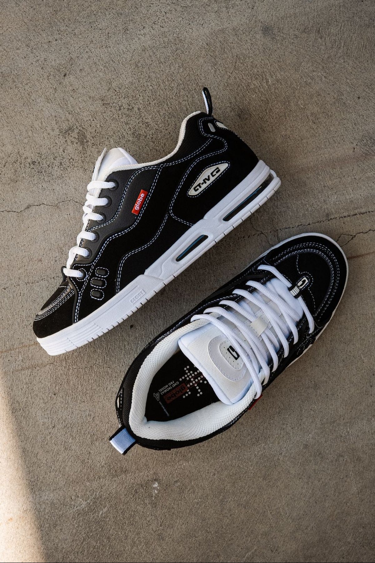 globe-ct-4-skate-shoes-black-white image 7