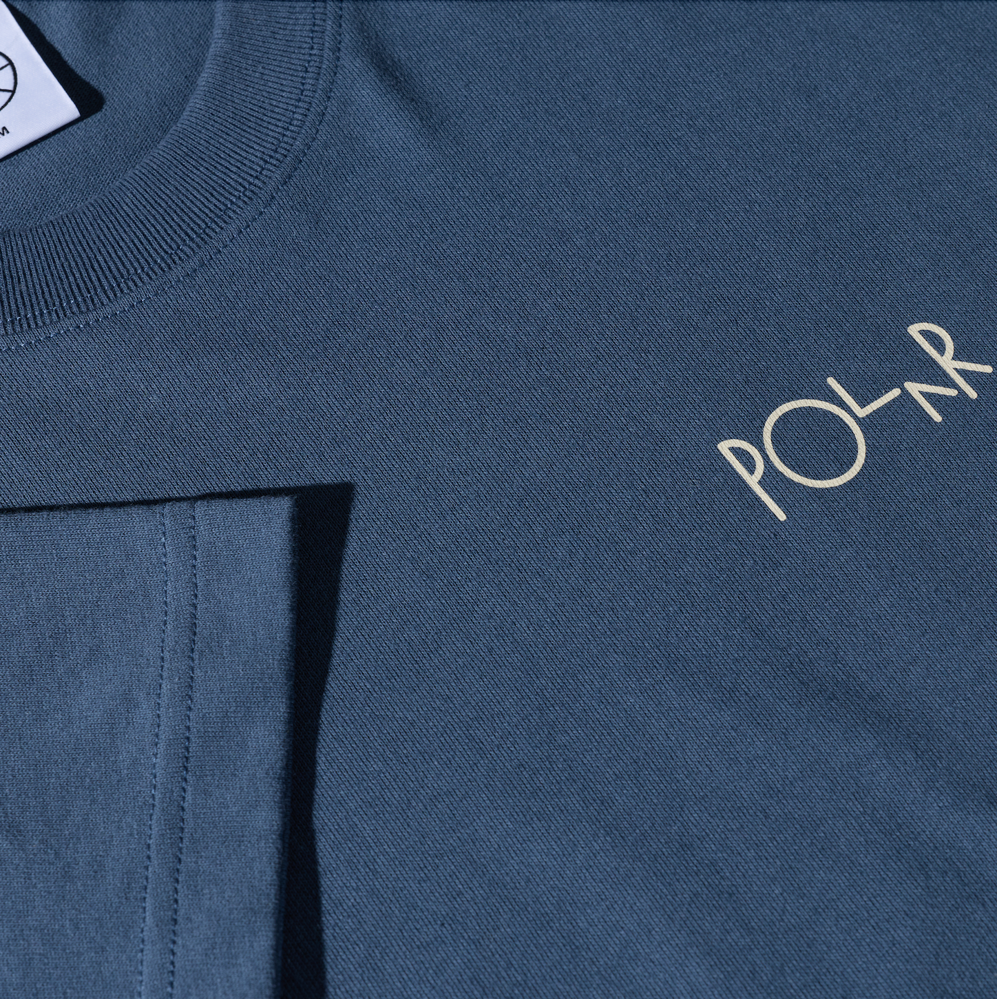 polar-skate-co-contrast-tee-i-stroke-logo-grey-blue-230-gsm-bio-baumwolle-t-shir image 3