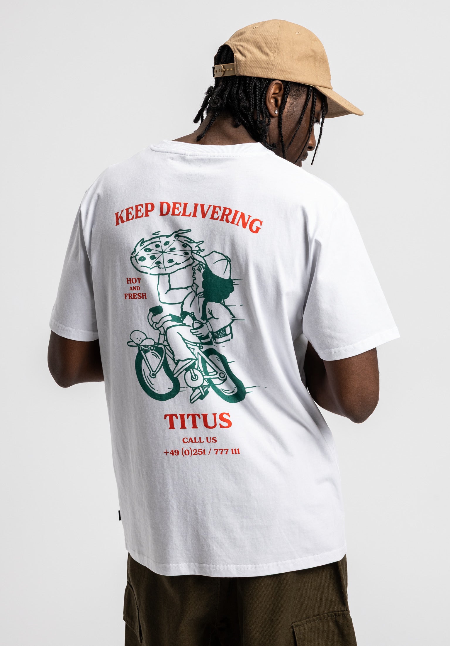 titus-pizza-delivery-boy-t-shirt image 1