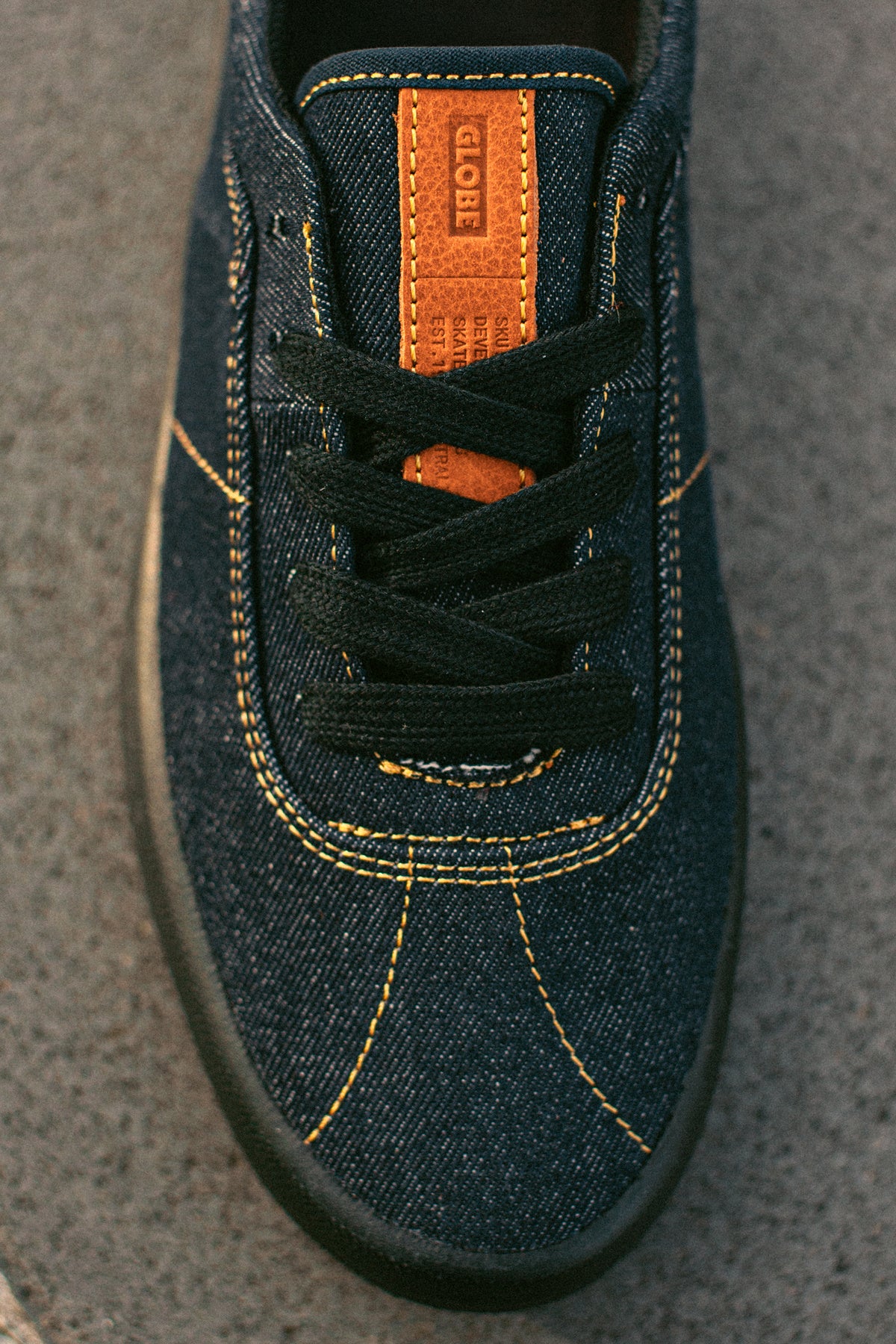 globe-melbek-denim-skate-schuhe image 7