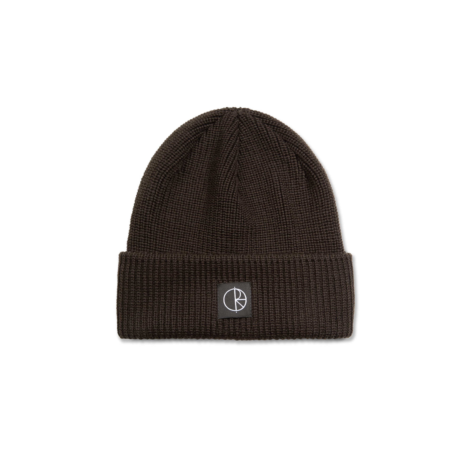 polar-skate-co-double-fold-merino-beanie-brown-doppelt-gefaltete-m-tze-aus-100-m image 1
