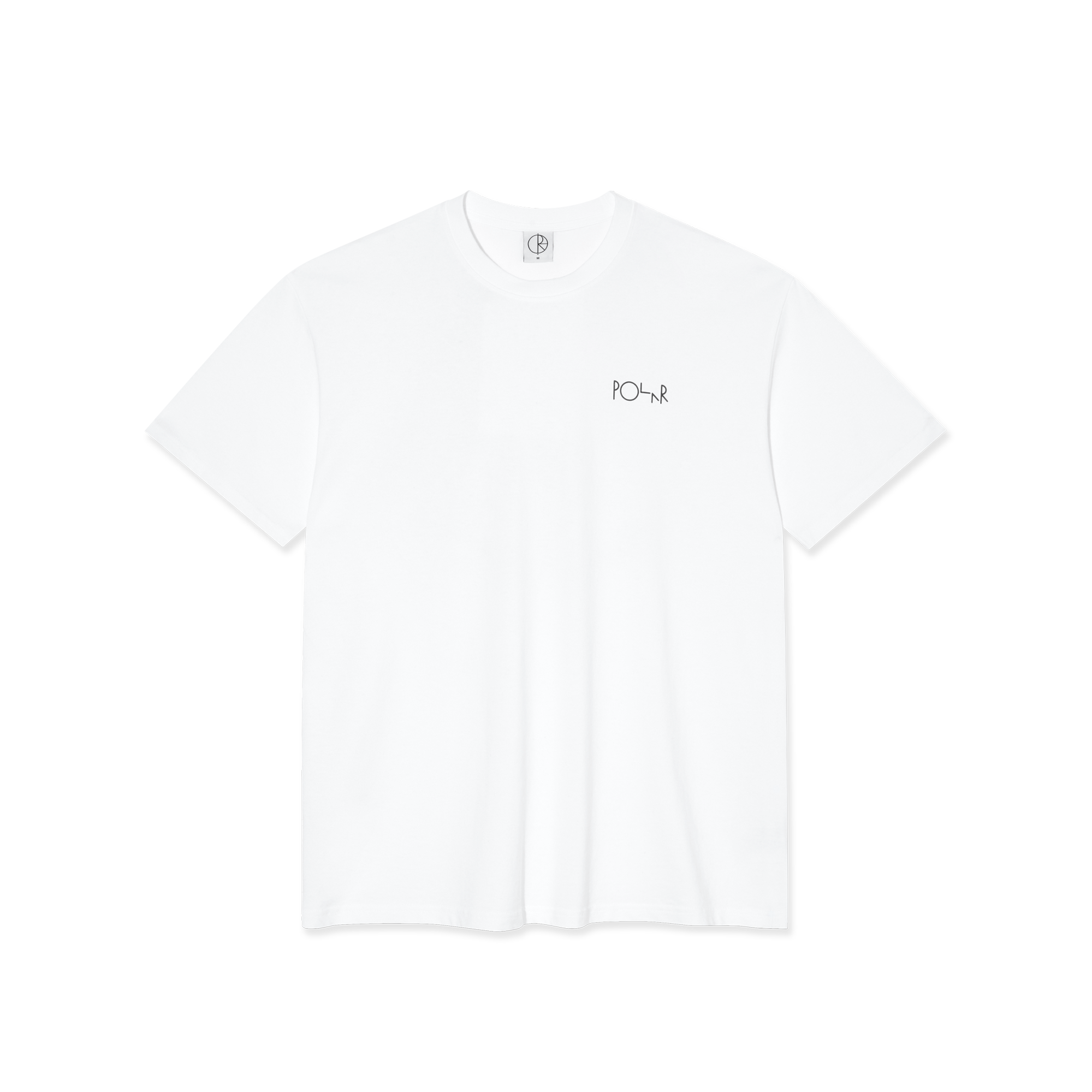 polar-skate-co-stroke-logo-t-shirt-wei-240-gsm-baumwolle-regular-fit image 1