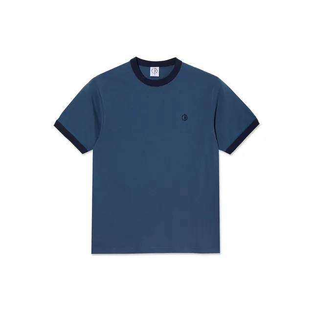 polar-skate-co-ringer-tee-grey-blue-dark-blue-t-shirt-aus-220-gsm-baumwolle image 1