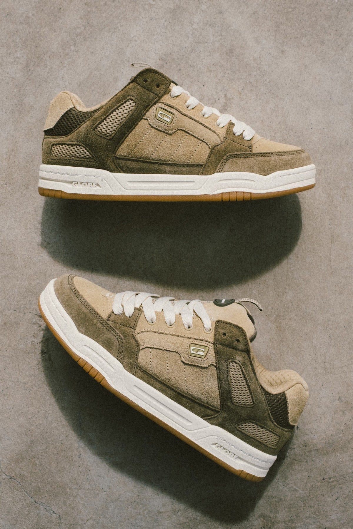 globe-tilt-prime-skate-schuhe-olive-sand-mullen image 2