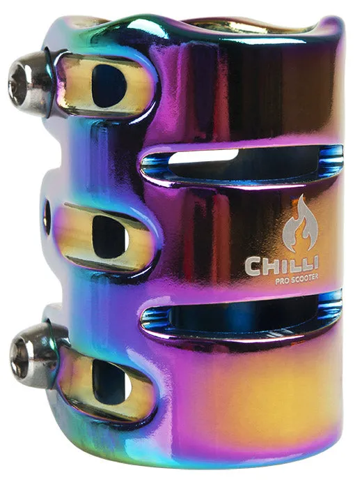 chilli-pro-scooter-clamp-neochrome-reaper-hic-3-bolt-klemme-31-9-mm image 1