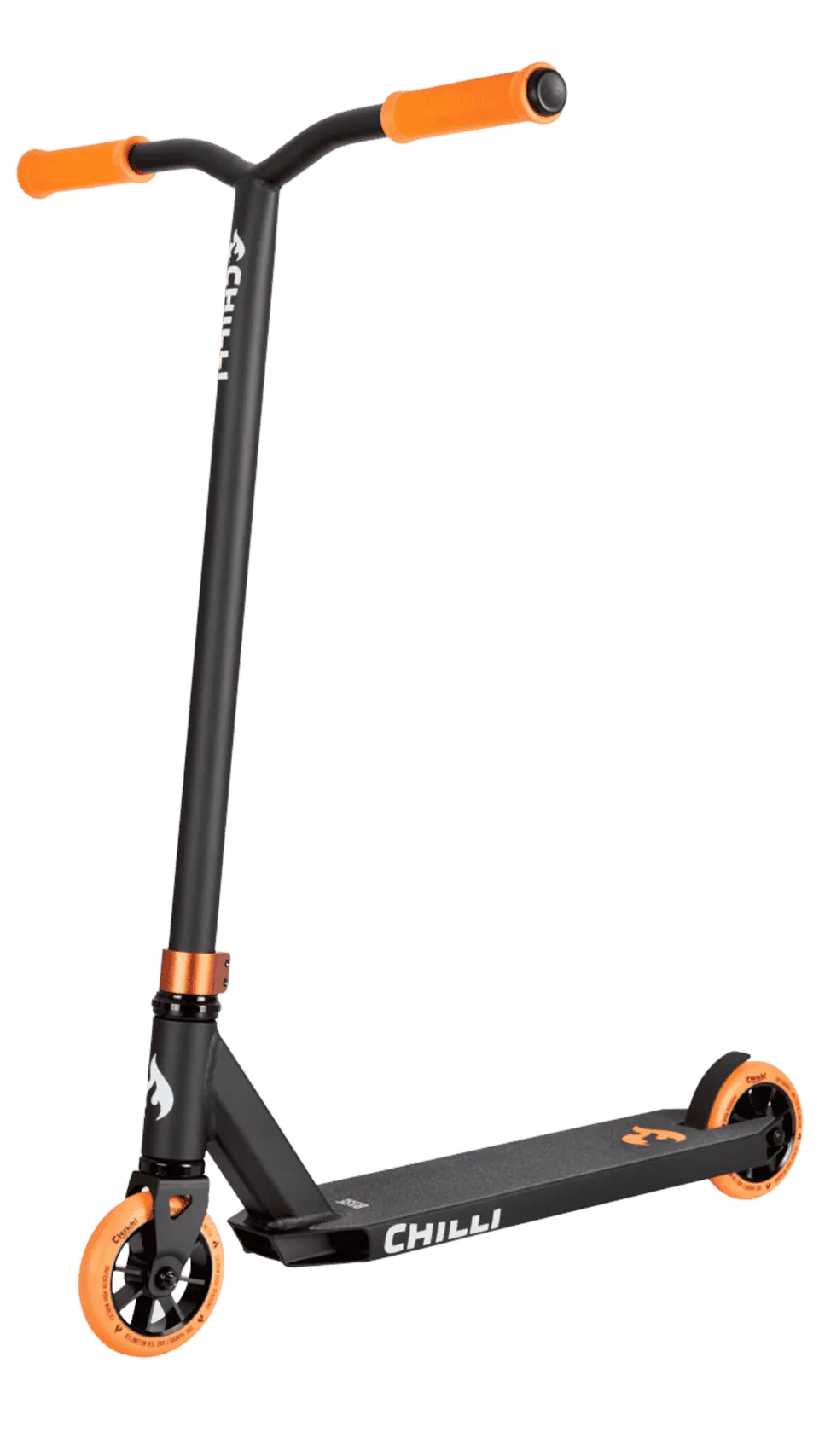 chilli-pro-scooter-base-black-orange-einsteiger-stunt-scooter image 1