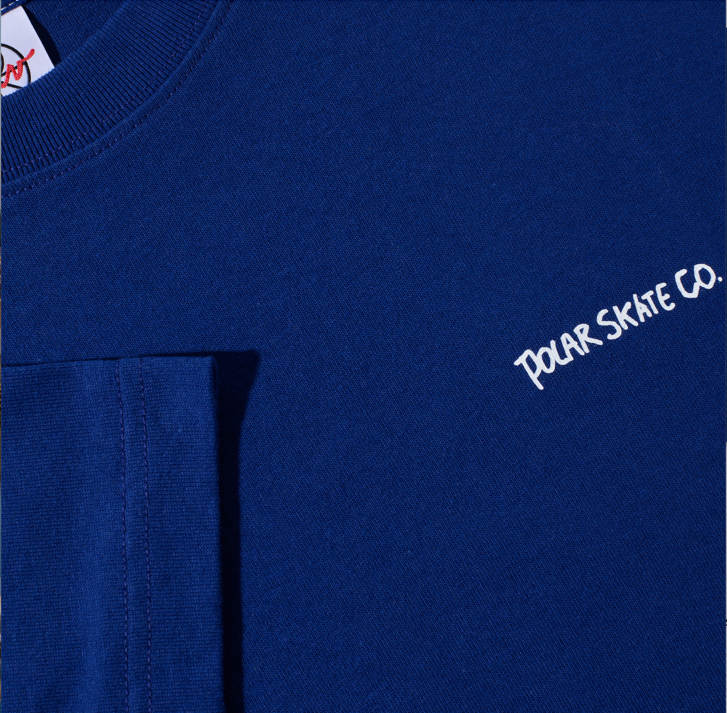 polar-skate-co-contrast-tee-doodle-ultramarine-white image 3