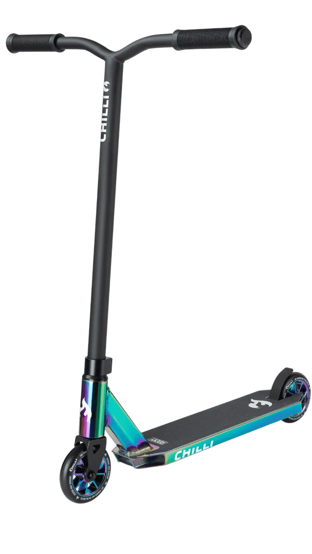 chilli-pro-scooter-rocky-neochrome-stunt-scooter-einsteiger image 1