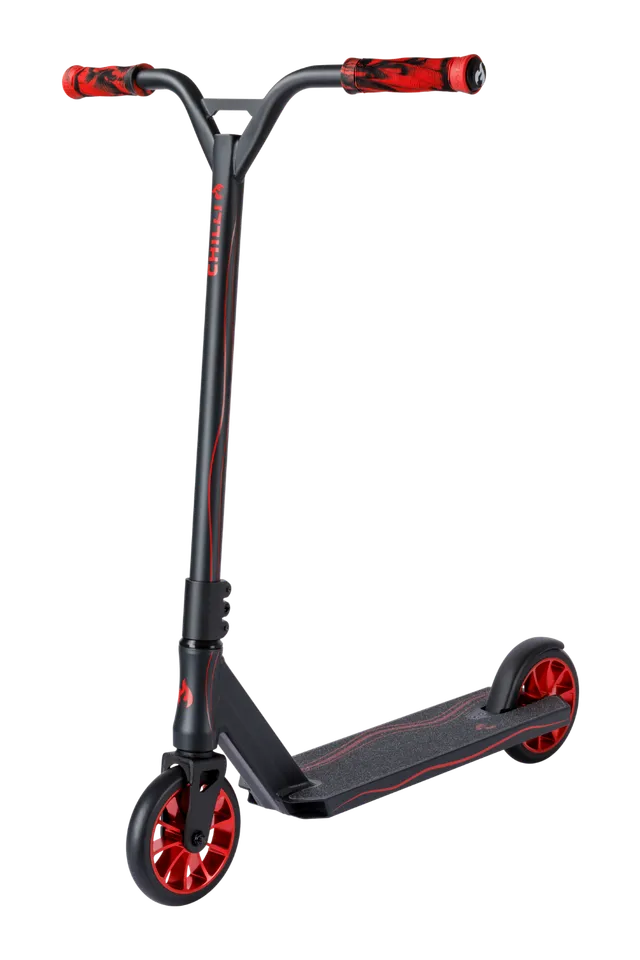 chilli-pro-scooter-wave-track-m-dark-grey-red-asphalt-scooter image 1