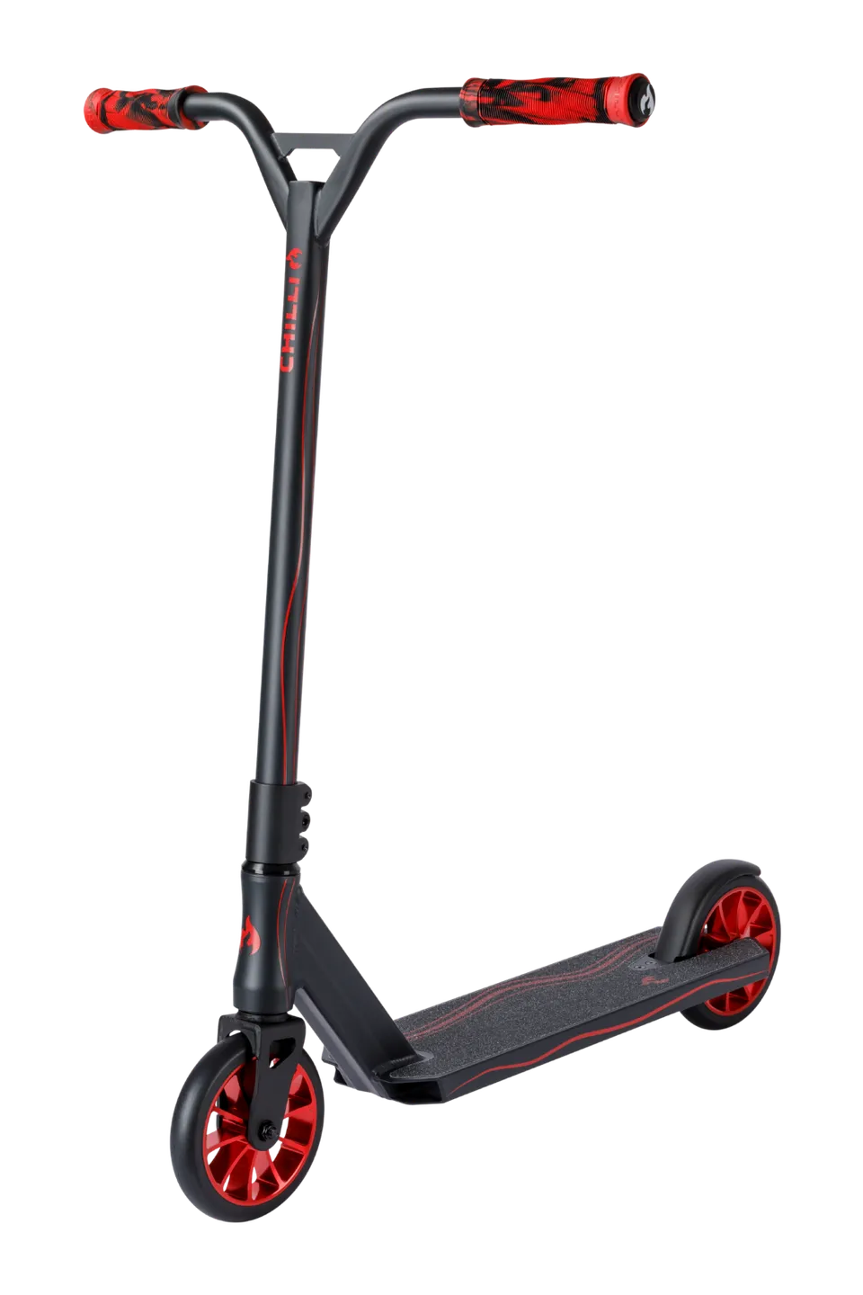 chilli-pro-scooter-wave-track-m-dark-grey-red-asphalt-scooter image 1