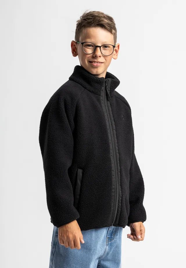 titus-ethan-kids-fleecejacke-kuschelige-kinderjacke-mit-raglan-rmeln-und-full-zi image 1