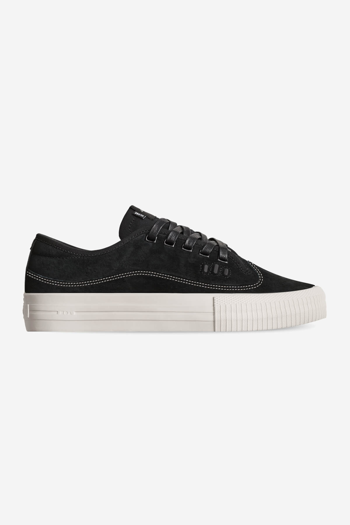 globe-gillette-black-suede-skate-shoes image 1