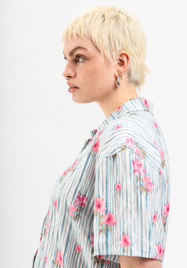 titus-libby-kurzarm-hemd-boxy-loose-fit-floral-print-durchgehende-knopfleiste image 2