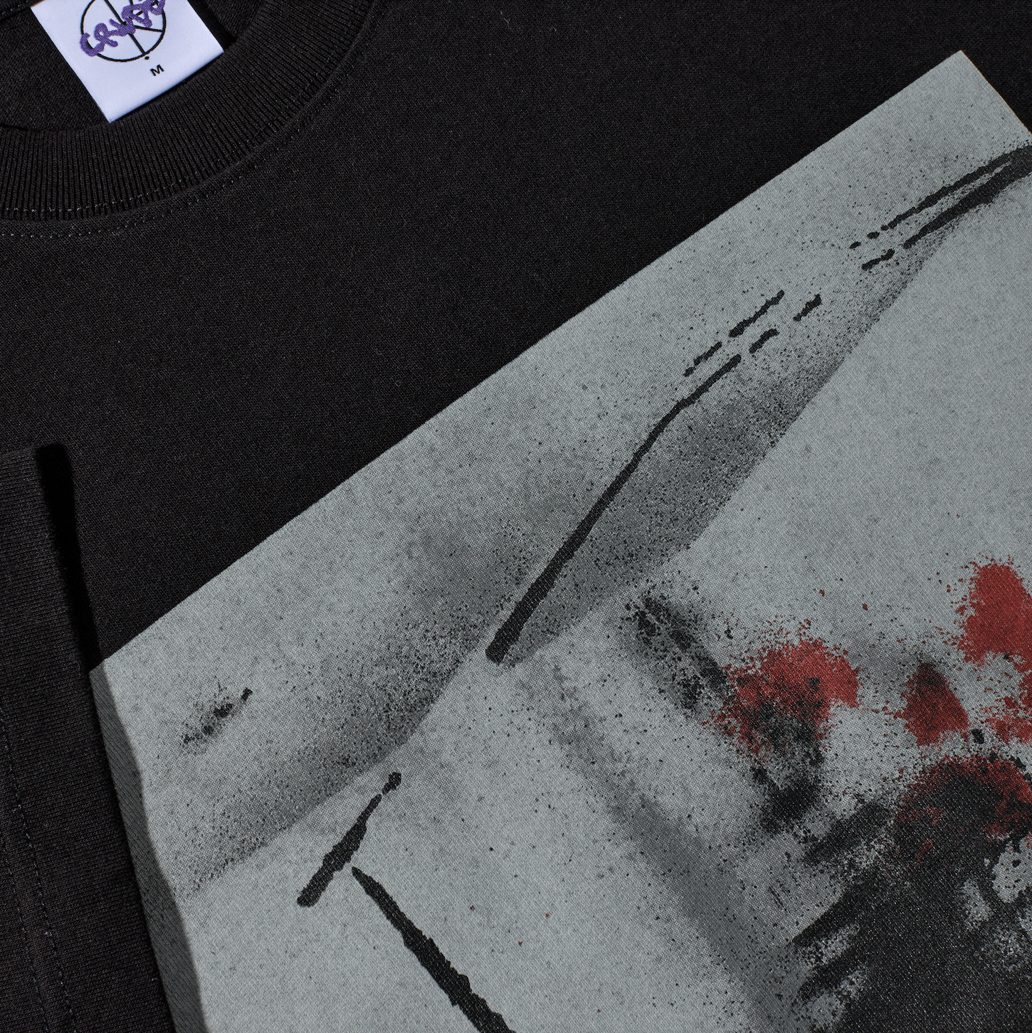 polar-skate-co-tee-chainsaw-black-t-shirt-mit-grafik image 3